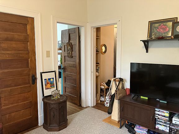 Living room to kitchen.