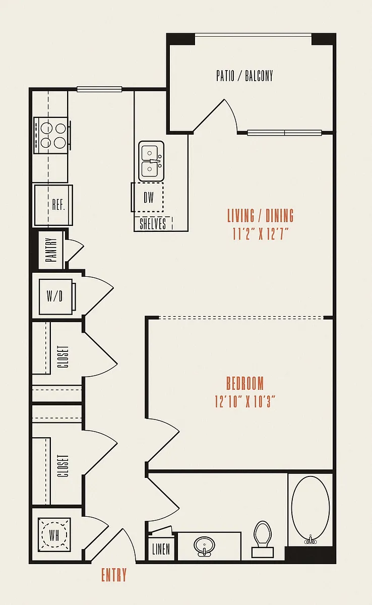 Floor plan A1A