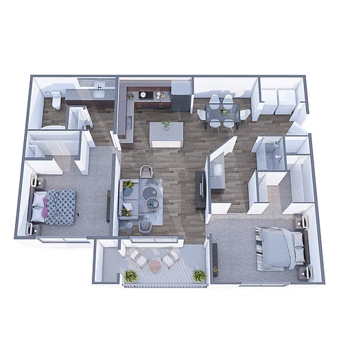 Floor plan B1