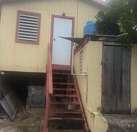 Back door of Apt. 1