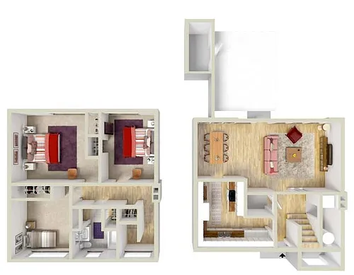 Floor plan Littlefield Loop