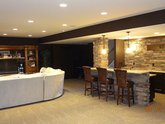 Basement Living Area