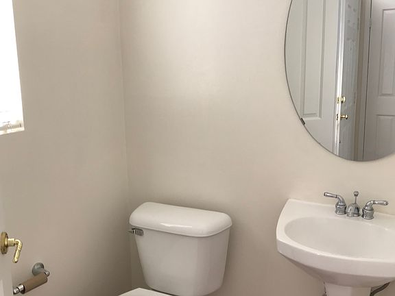 Inside powder room