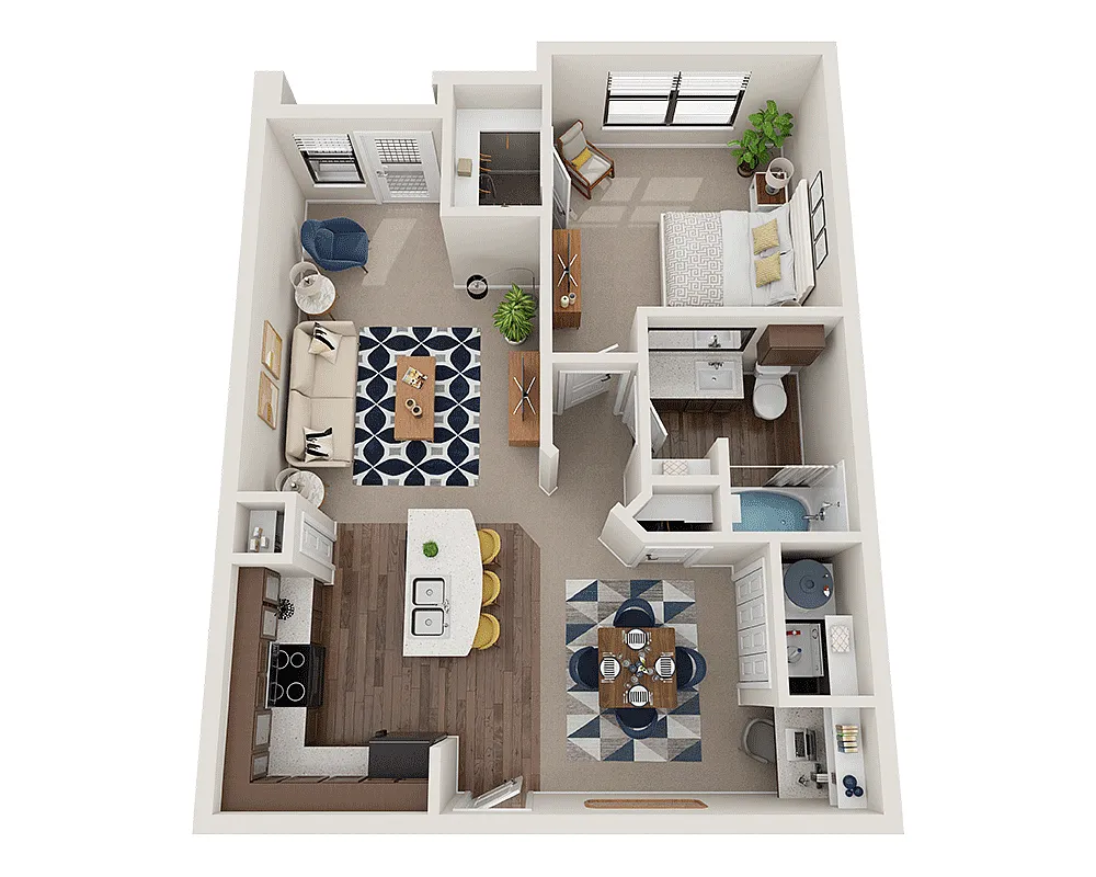Floor plan A1F