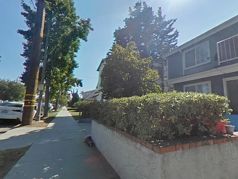 View down other side of street