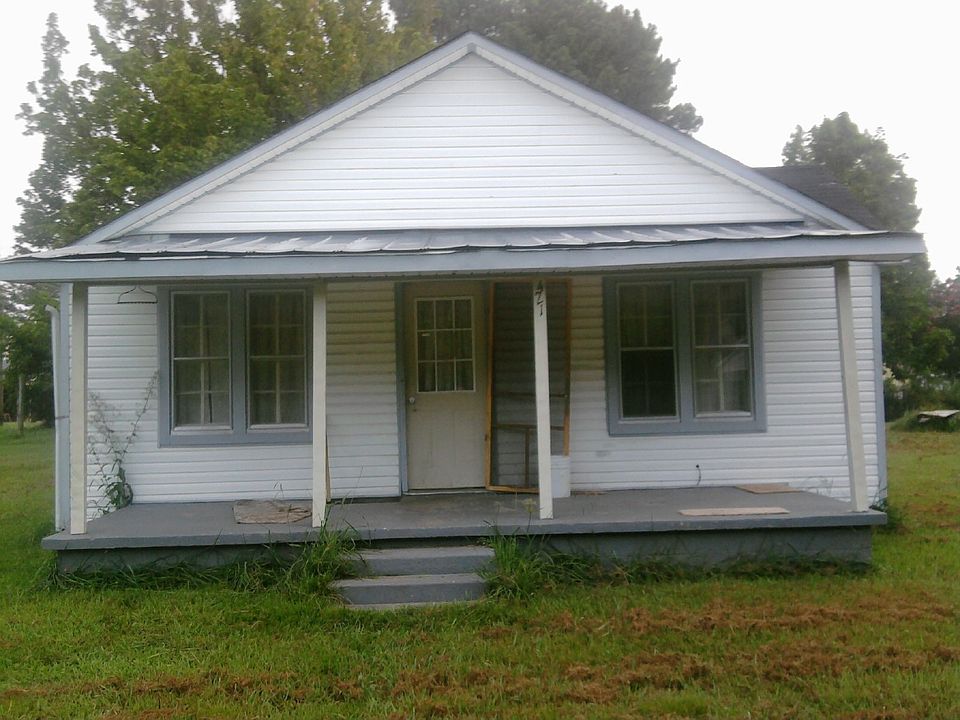 The front of the house