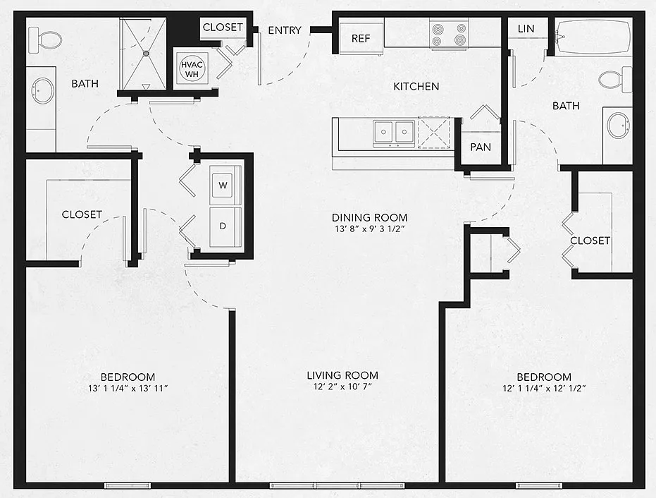 Floor plan Crosby