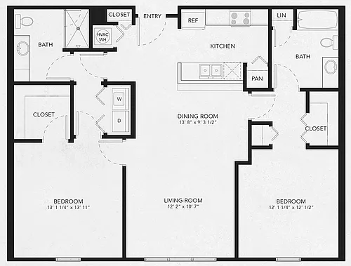 Floor plan Crosby