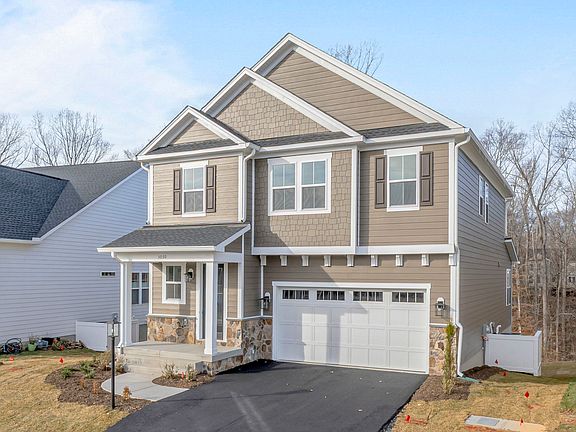 Chestnut Elevation C on a Walkout Basement Foundation