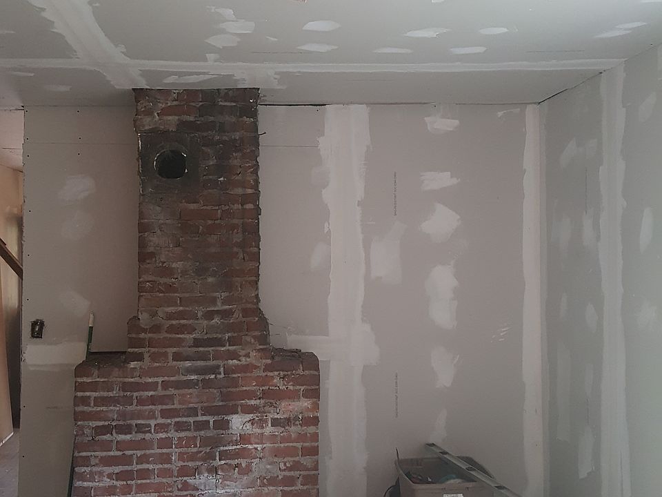 Dining room repairs underway