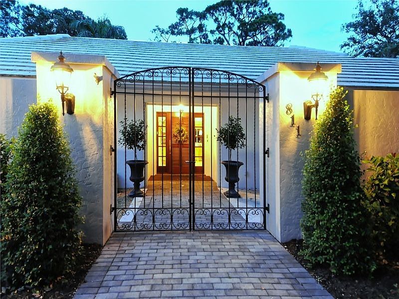 Front gated entry
