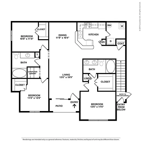 Floor plan C1GS