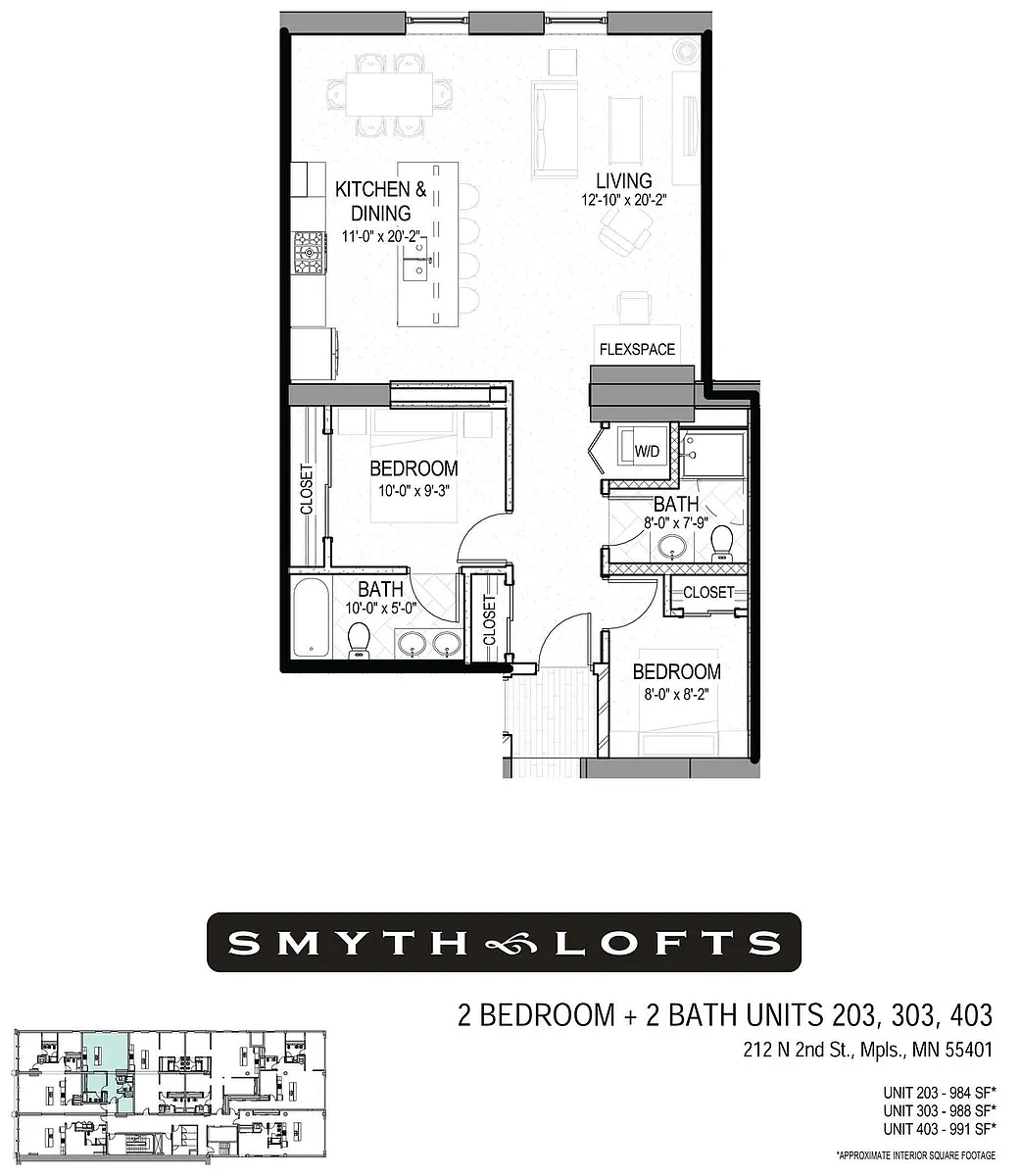 Floor plan The Barrington