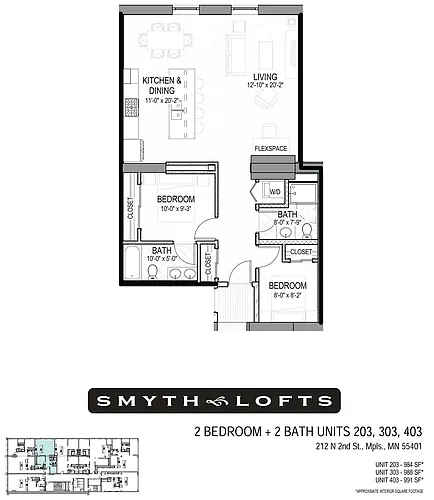 Floor plan The Barrington
