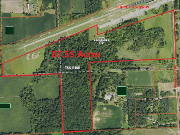 Roods Lake Rd, Lapeer, MI 48446