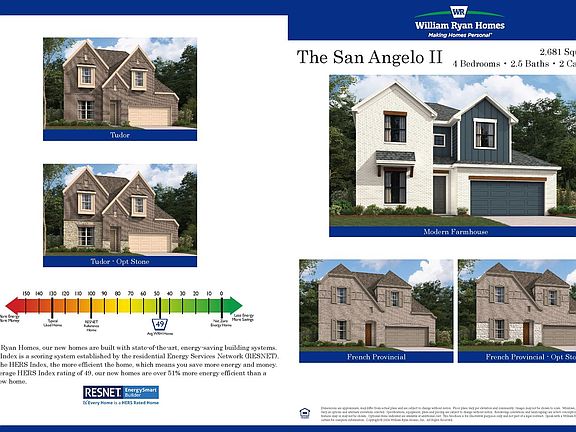 New home construction Dallas - William Ryan Homes - for sale