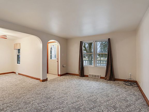 living room and foyer