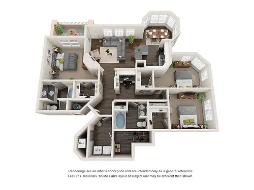 Floor plan C1U