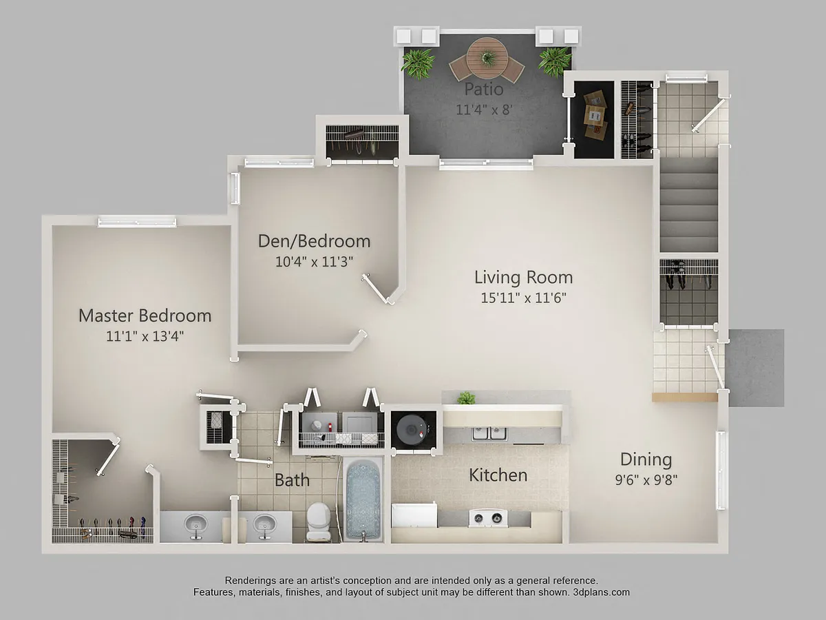 Floor plan Hickory