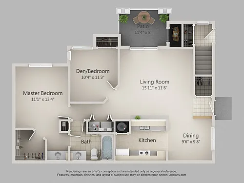 Floor plan Hickory