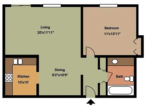 Floor plan A