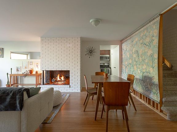 Living Room/ Dining Area and Kitchen