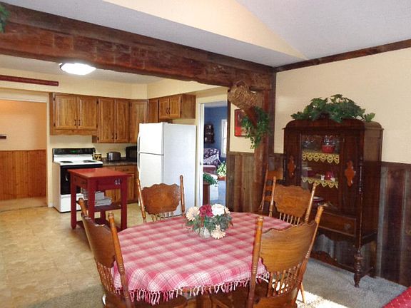 Kitchen opens into the main floor family room.