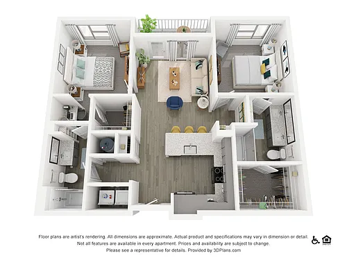 Floor plan B1