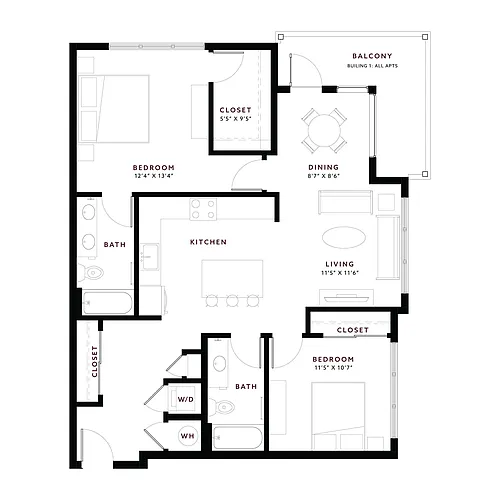 Floor plan June Grass