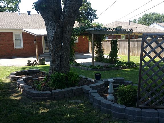 Backyard Flower Beds