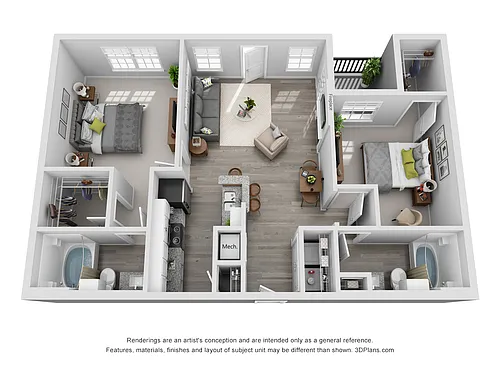 Floor plan Mallard