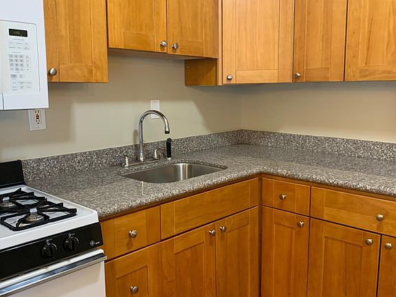 kitchen with granite countertops