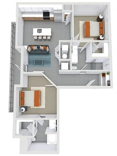 Floor plan B2