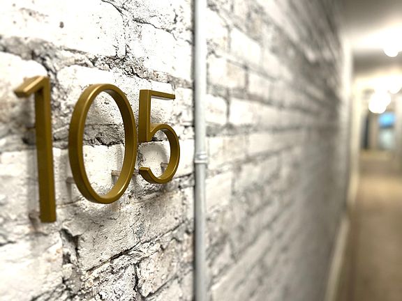 Residence signage