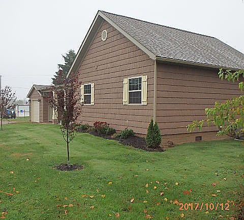 Front and right side