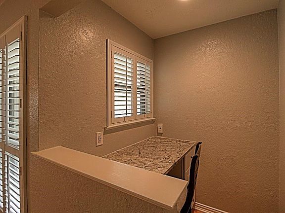 Computer Niche, Your Private Space Off Living Room, Desk Has