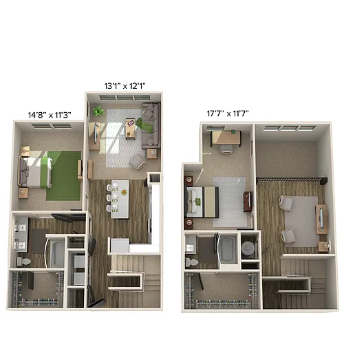 Floor plan B6L