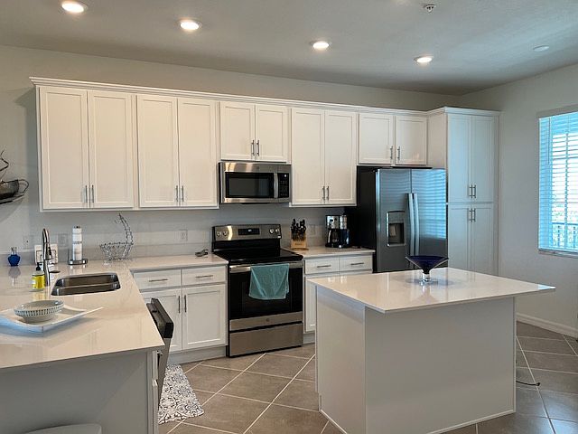 Kitchen and Island