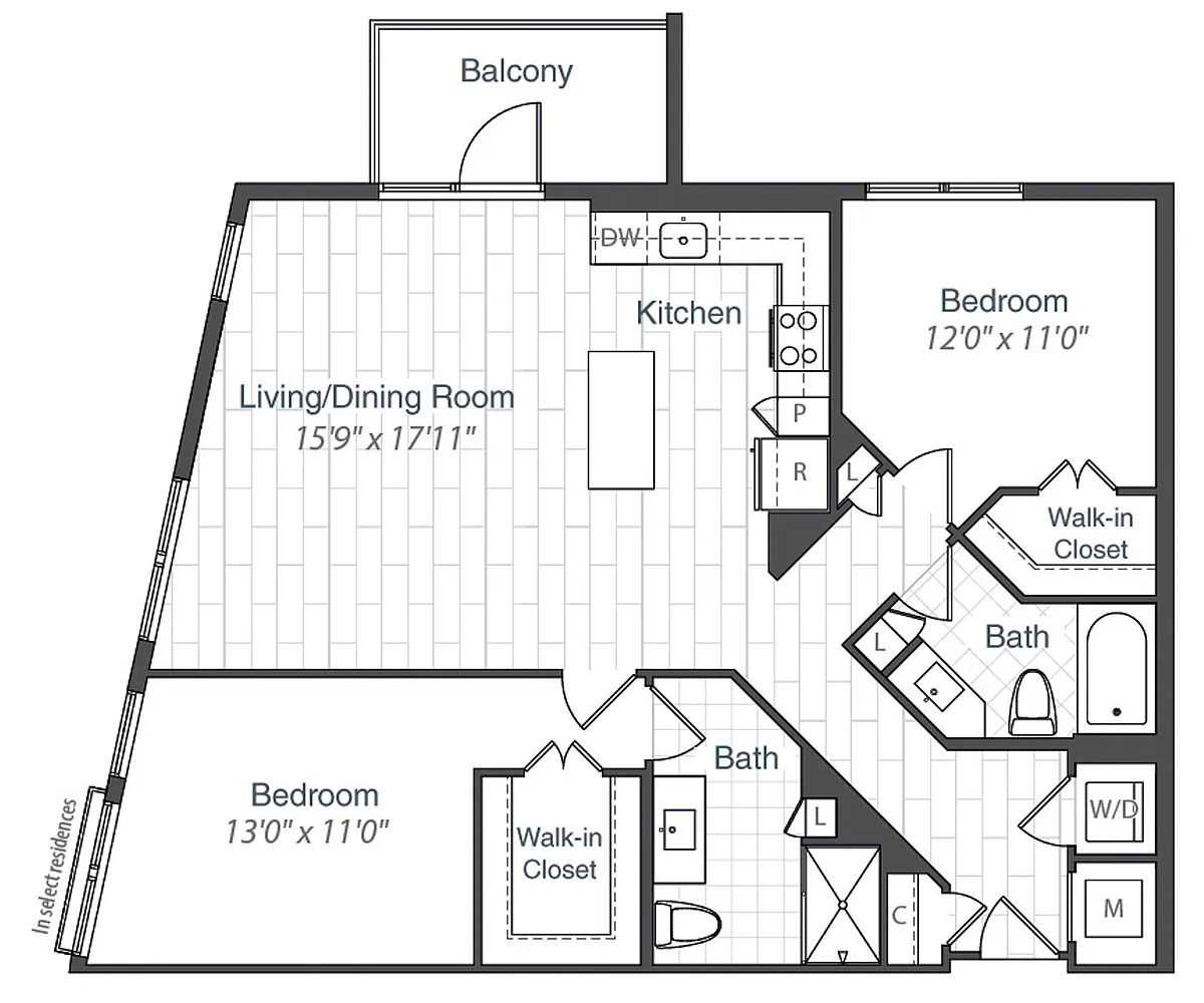 Floor plan B16-1156