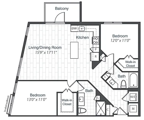 Floor plan B16-1156