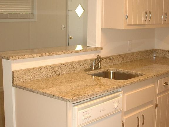 Kitchen opens to family room