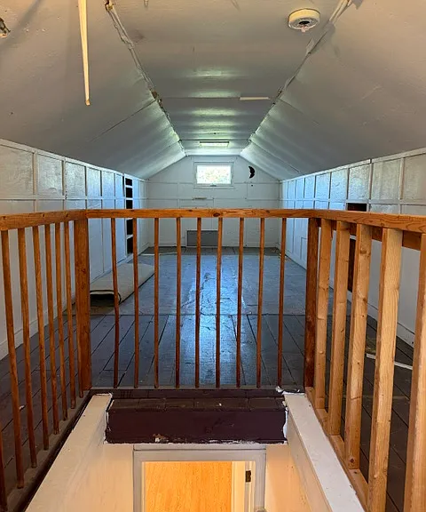 Attic for storage