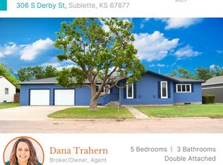 306 S Derby St, Sublette, KS 67877