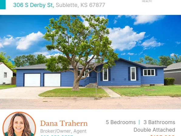 306 S Derby St, Sublette, KS 67877