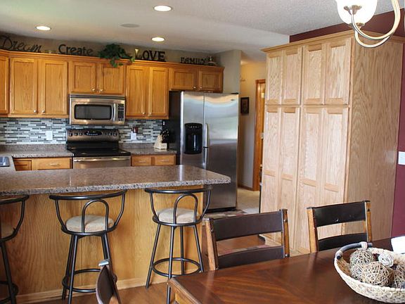 Dining room facing kitchen