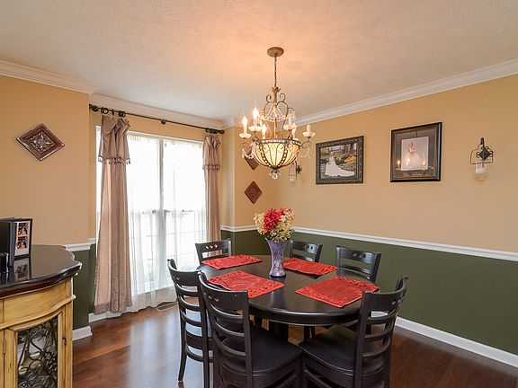  a separate dining area