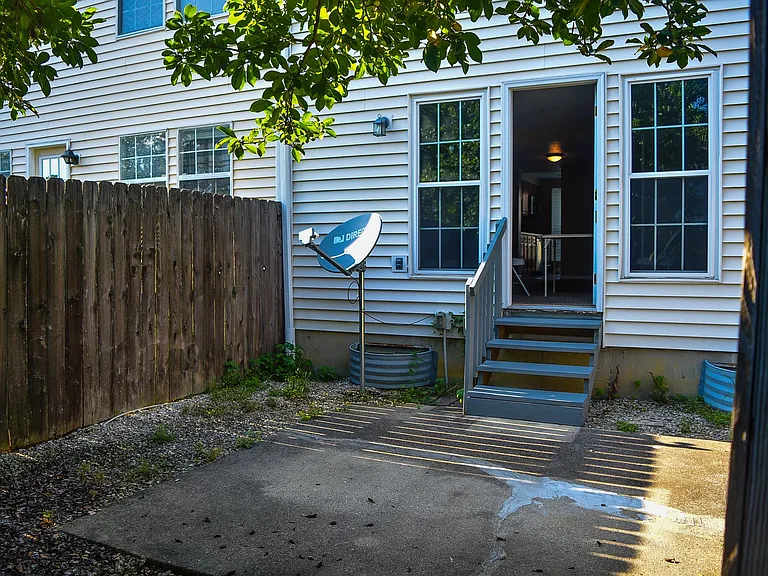 Back patio