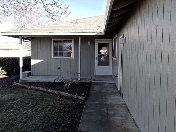 Front door & lawn