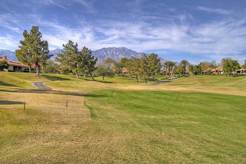 Westin Pete Dye 7th fairway and mountain views