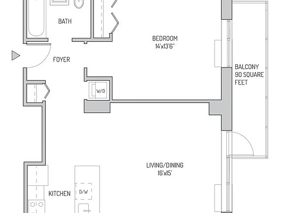 4th image of 81 Fleet Pl APT 8N